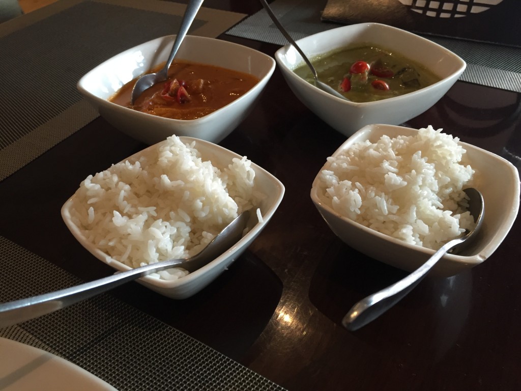 Thai Curry with Sticky Rice