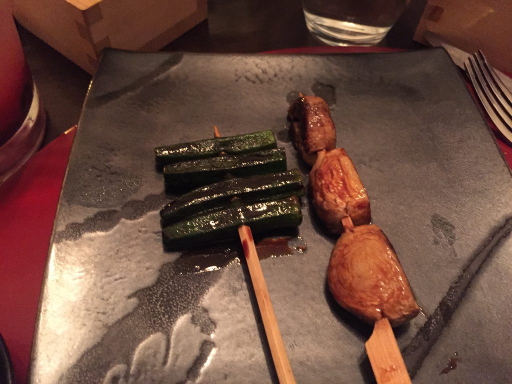 Veg yakitori Skewers