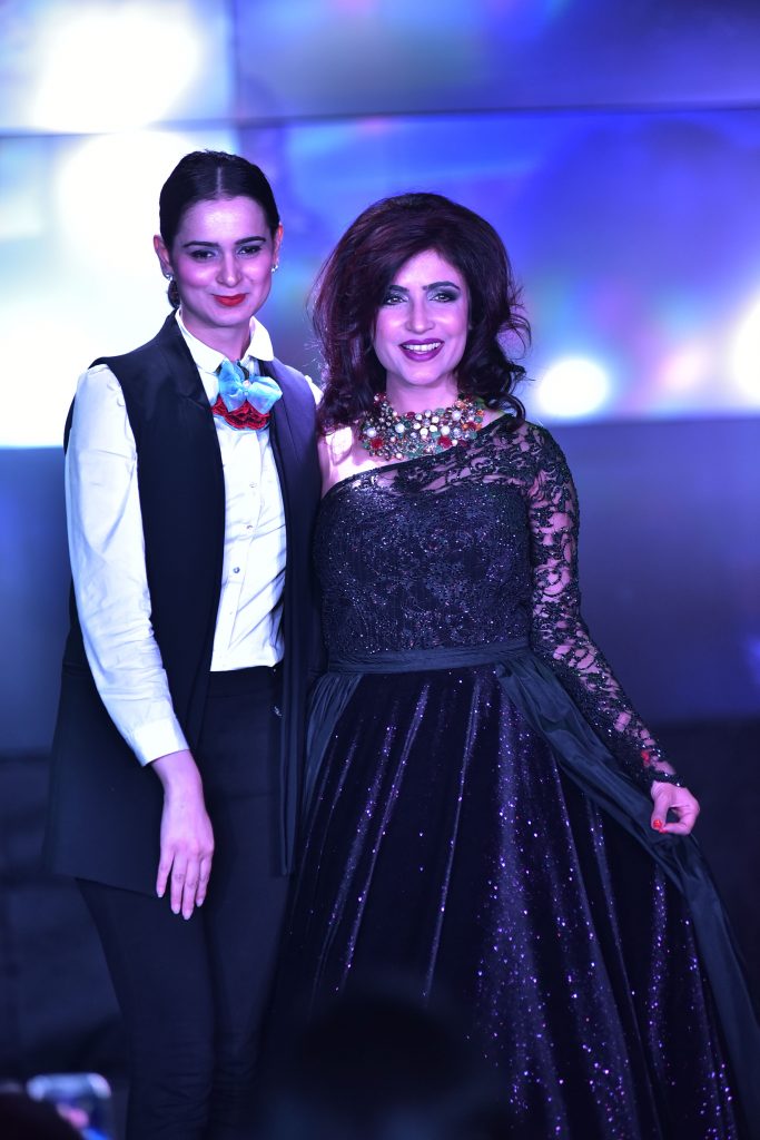 Designer Nitya Bajaj and Singer Shibani Kashyap