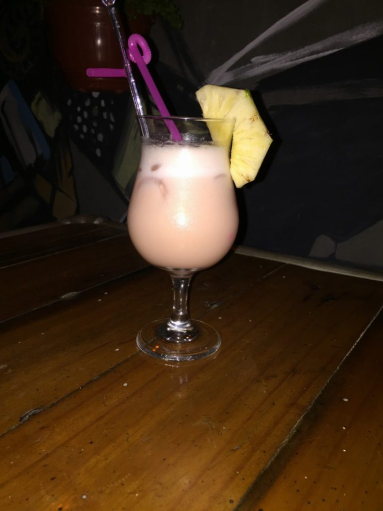 Fresh Fruit Pina Colada