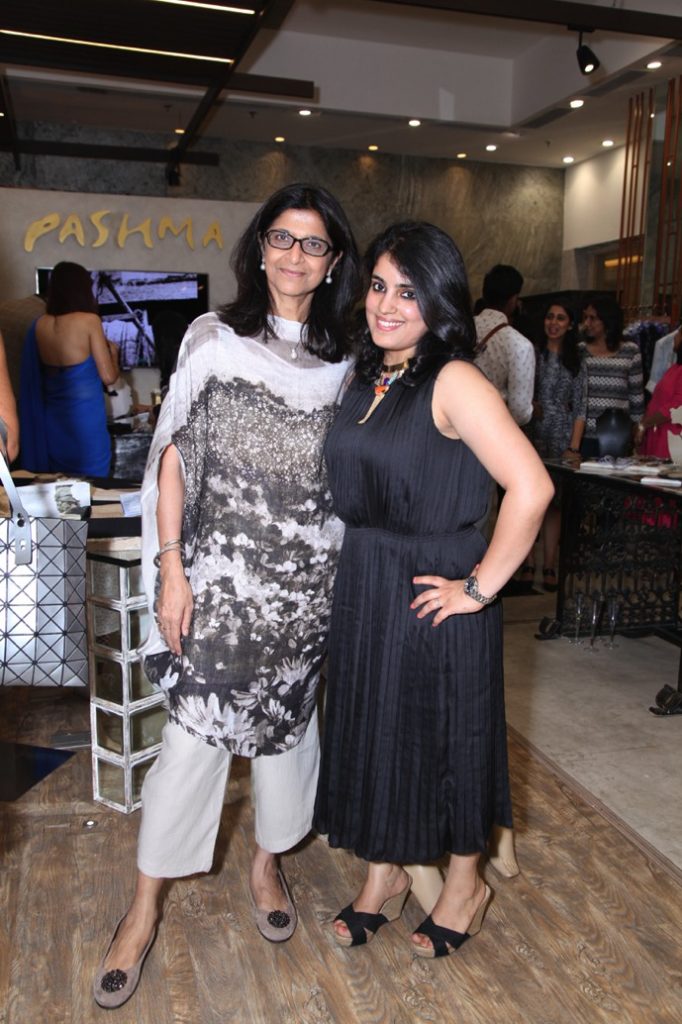 Hosts of the event Shilu Kumar and Jewelery Designer Saraswati Kaul Jain