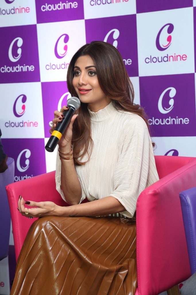 Shilpa Shetty at the inauguration of Cloudnine Hospital Vashi